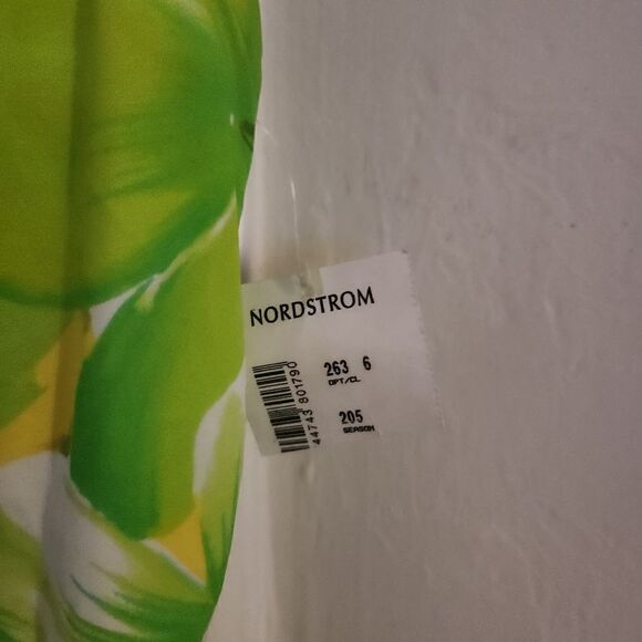 Liz Claiborne Vintage One Piece Lightly Padded High Thigh Swimsuit Size 16 - Picture 4 of 9